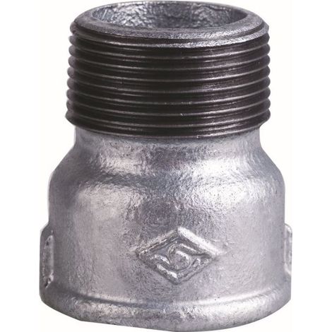 MANICOTTO MF GHISA ZINCATA 529A GEBO - 1/2MF - 10 pezzi
