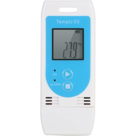 Enregistreur d'humidité à Température USB pour Entrepôt Conteneurs Réfrigérés de Stockage à Froid (1/4)