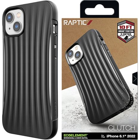 Custodia rigida Raptic X-Doria Clutch per iPhone 14 Plus, colore nero. (1/5)