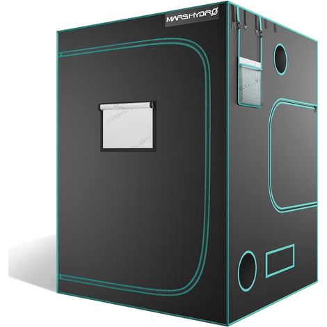 Mars Hydro 150x150x200cm Growbox GrowZelt Indoor Pflanzenzelt Growroom Darkroom Growschrank Gewächshaus Grow Tent 1680D