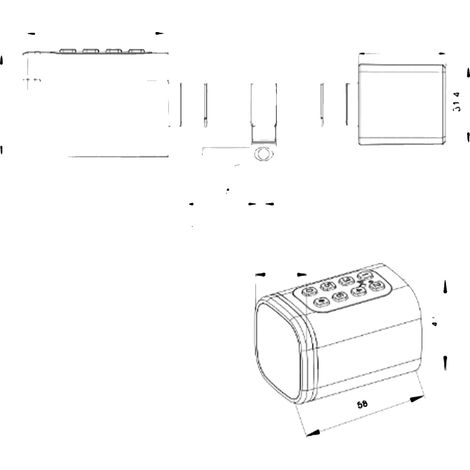 Serrure de porte intelligente, options de déverrouillage 4-en-1, design étanche, Argenté (1/2)
