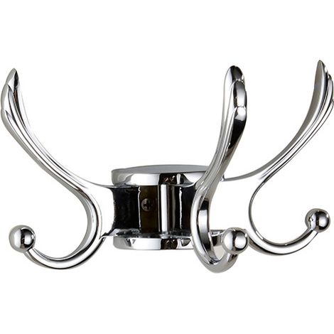 BEBUSINGOTO Gancho giratorio resistente para abrigos, ahorra espacio, gancho de cuerda para toallas, montaje en pared, brazos giratorios triples para RV, baño, cocina, garaje. (1/3)