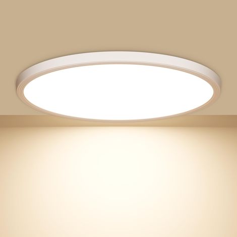 Ø22 cm LED Ceiling Light, 18 W Modern Waterproof Ceiling Light 4000 K Round LED Ceiling Light 1600LM Ceiling Light for Bathrooms, Living Rooms, Bedrooms, Kitchen, Balcony, Corridor (1/5)
