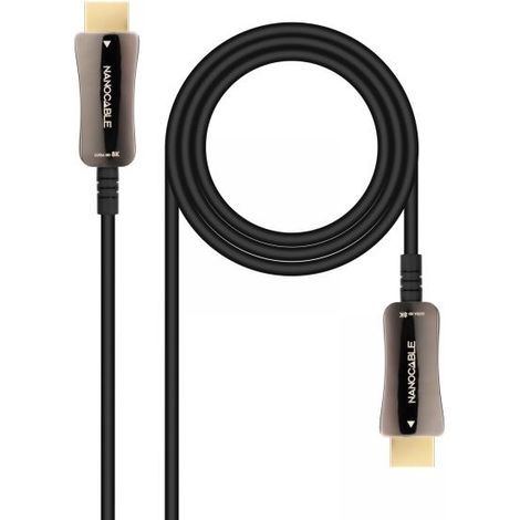 Cavo HDMI NANOCABLE 10.15.2120 20 m Nero 8K Ultra HD 48 Gbit/s (1/4)