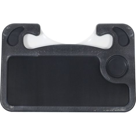 Tableta compacta para coche, bandeja para el volante, mesa de comedor multifuncional, soporte para portátil o ordenador de sobremesa. (1/5)
