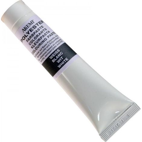 Pâtes colorantes - Polyester - Akemi - Blanc