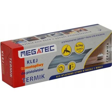 Klebestift megatec 11 mm x 200 mm 1 kg blau Schmelzkleber