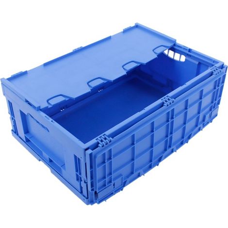 PROVOST - Bac pliable Provost avec couvercle intégré - 600 x 400 x 230 mm (1/4)