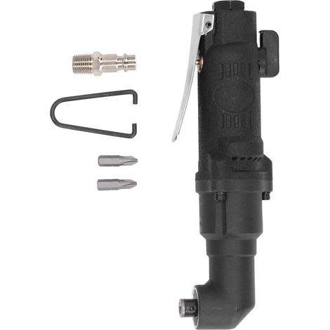 Tournevis pneumatique 90° en acier allié intégré, réversible 1/4 pouce pour réparation de meubles, style européen (1/5)