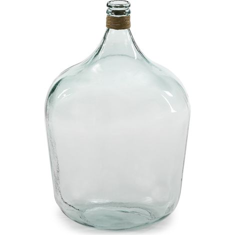 Vase 37x37x55 Verre Transparent/Naturel Enea (1/2)