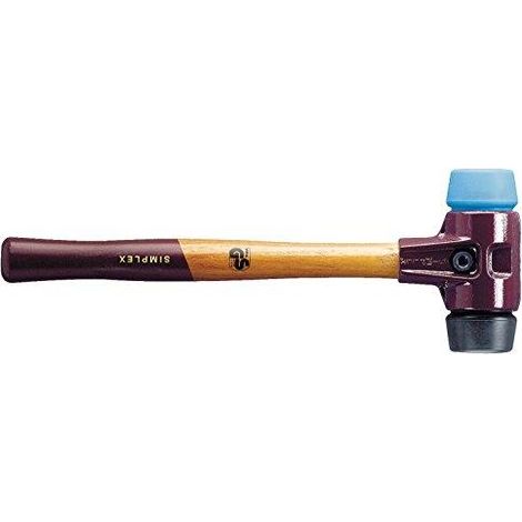 Halder SIMPLEX maza azul y negra 640 g duradera