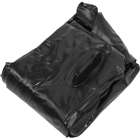 Couverture gonflable jacuzzi circulaire économie d'énergie protection anti-poussière avec poignée pour spa piscine baignoire (1/5)