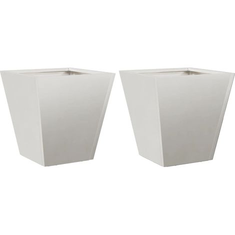Maison Exclusive - Pflanzkübel 2 Stk. 30x30x30 cm Edelstahl