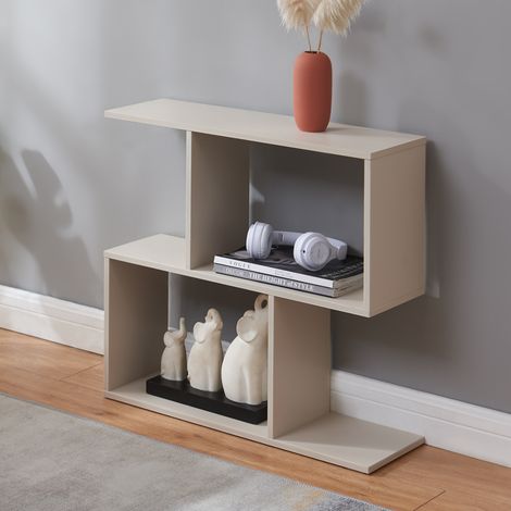 Tavolino a Consolle Koxjö da Divano 57 x 60 x 20 cm - Beige [en.casa] (1/5)