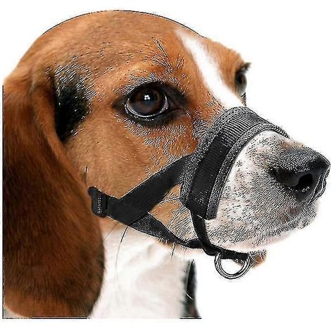 Muselière douce pour chiens - Empêche les morsures et les mâchonnements indésirables - hao-Good (1/4)