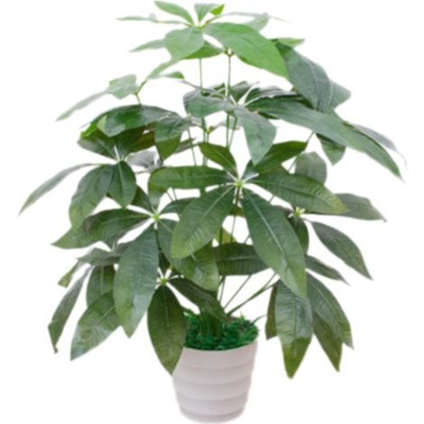 Plante artificielle Monstera 60 cm, réaliste au toucher, sans pot, décorative pour maison et jardin, plante d'intérieur et extérieur sans pot à poser (1/5)