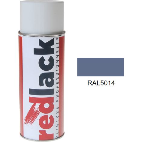 Aérosol de peinture – RAL 5014 Bleu pigeon – Brillant – multisupport – Redlack
