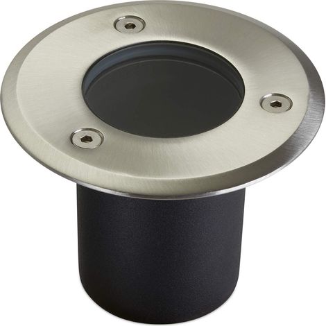 Bodeneinbaustrahler ALFA MINI Edelstahl rund Ø 100 mm (1/4)