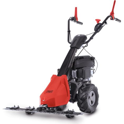 Scheppach Tondeuse à barre de coupe BMS196-88 – Motofaucheuse – Moteur à essence 4 temps 5,7 CV – 4,2 kW – Largeur de coupe 88 cm – Hauteur de coupe 30 - 60 mm – Démarreur à câble – Jardins de 3000 m²
