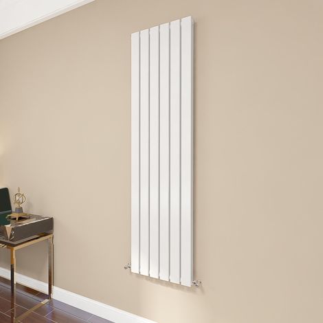 AICA Flat Panel Radiator 1600x408mm Central Heating Double Vertical Stylish White (1/5)