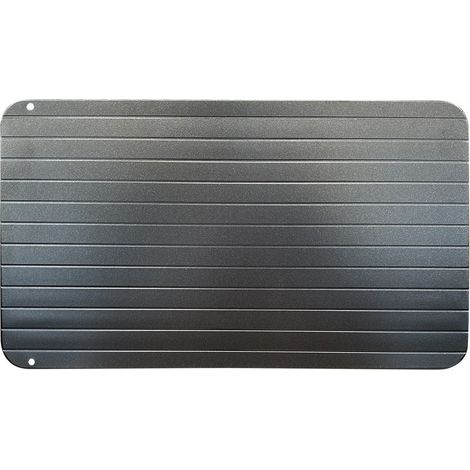 18734 Bandeja Aluminio descongelación rápida para alimentos congelados 29x20 cm