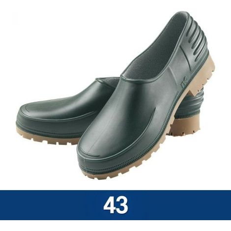 SCARPE DA GIARDINO ORTO TERRENO IN PVC CON TACCHETTO VERDE CARRARMATO (33807V) 43 (33809) (1/4)