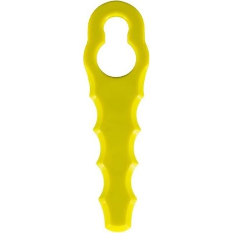 Lot de 50 Lames de Rechange compatible pour Ryobi Coupe Bordure, Têtes Double Lames Dentelées RAC155 RAC157 RAC158 (1/4)