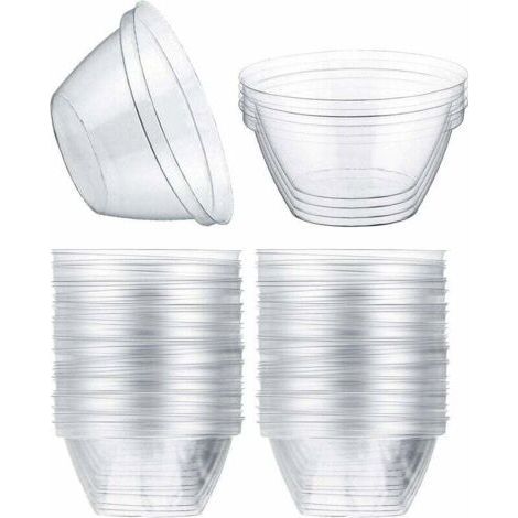 50 Pack Dome Cloche Covers Reusable Plant Cloche Cover Protector Frost Guard Frost Protection for Season Extension Garden Frost Protection (1/4)
