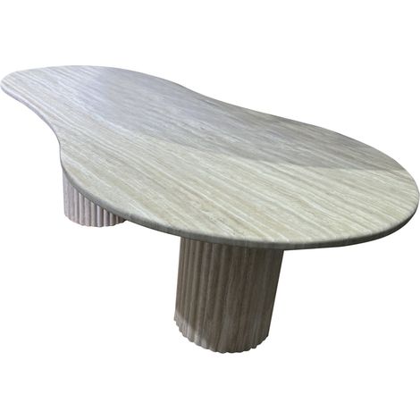 Mesa Centro Mdf 130X70X45 Simil Marmol