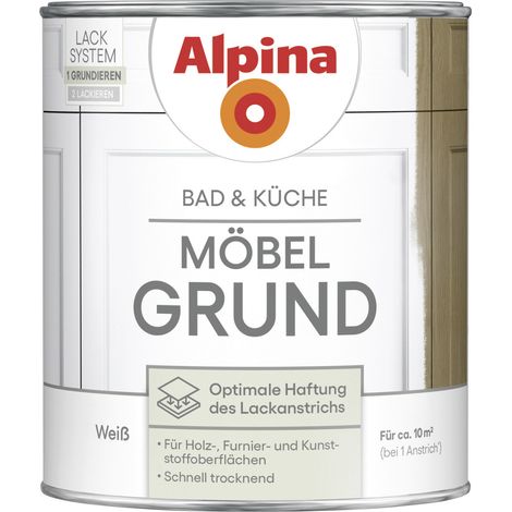 Alpina Möbellack für Küche & Badezimmer Grundierung 750 ml