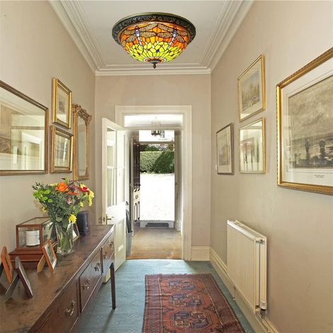 AUTRUCKER Plafonnier en vitrail Tiffany - Modèle encastré, E27, Luminaire, 110-220V. S'accorde parfaitement avec un décor intérieur traditionnel.30CM (1/5)