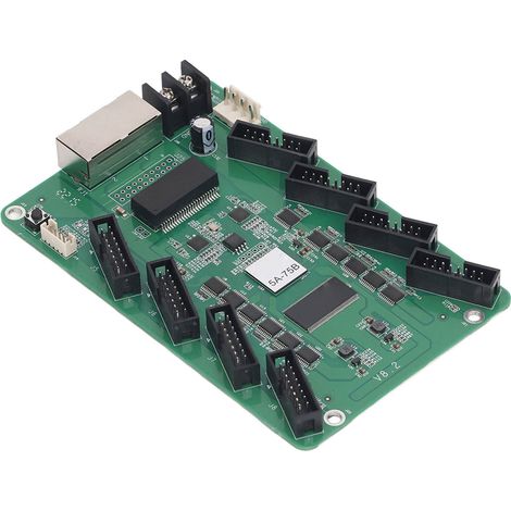 Module de réception de carte de contrôle synchrone avec écran LED couleur 5A-75B, alimentation CC 3,3-6 V. (1/5)