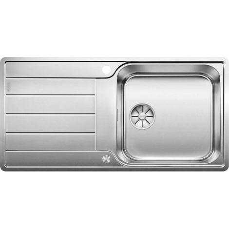 Blanco Classimo - Lavello, 100x50 cm, con comando dello scarico, InFino, acciaio inox spazzolato 525327 (1/3)