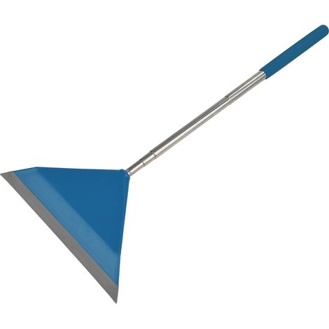 Raclette a vitre manche telescopique 30-100 cm bleu