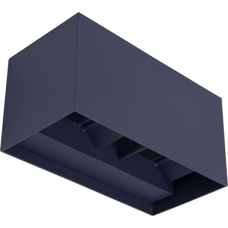 Aplique LED COB “Open” de cuatro luces (20W 4000K 700lm) – Antracita (1/5)