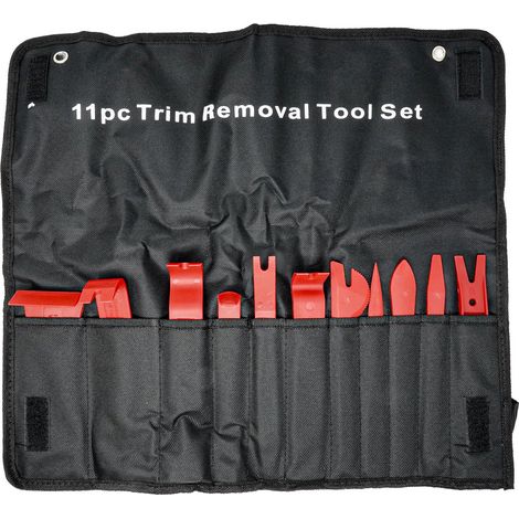 Dapetz ® 11PCS Car Trim Removal Tool Set, Trim Tools for Car Door, Removing Panels, Fastener Terminal Remover Molding Set Kit Pouch Pry Interior Van (1/5)