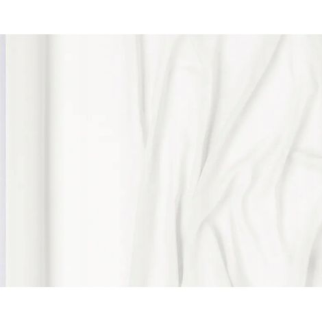 RUNNER DA TAVOLA in chiffon, tovaglia bianco sporco, tessuto per decorazioni nuziali, 48 cm x 5 m (1/4)