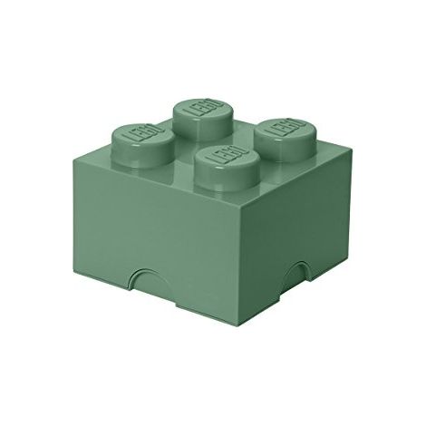 ROOM COPENHAGEN Room Copenhagen LEGO Storagge Brick 4 - Boîte de rangement - Vert - Carré - Polypropylene (PP) - Uniforme - 250 mm (40031747)