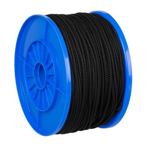 Seil Strend Pro MDB200, 4 mm, schwarz, PP, Tragf. 76 kg, L-200 m