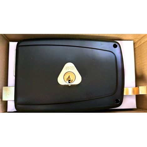 JPM 601210-01-2A Horizontal match wall lock with 40 mm cylinder pull - Left hand