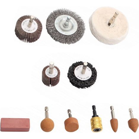 Kit de nettoyage et de polissage - 11 pieces (1/2)