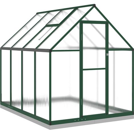 Maison Exclusive - Telaio Serra con Base Verde 224x169x202 cm in Alluminio