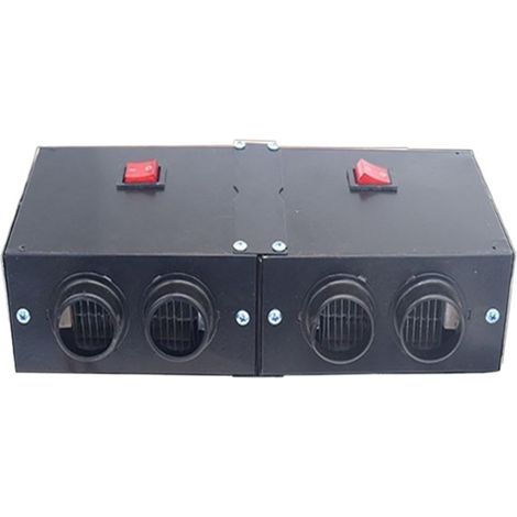 Calentador de coche de 24 V y 500 W, enfriador de aire, compatible con desempañador de parabrisas. (1/5)