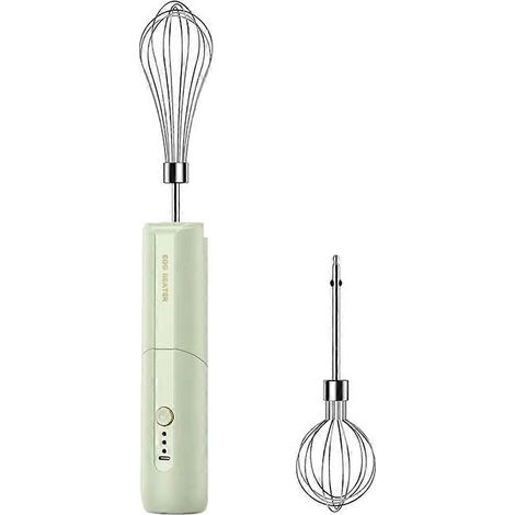 Sans fil pliable électrique à main mixeur USB rechargeable portable avec double mélange tête pour gâteau crème battage A (1/5)