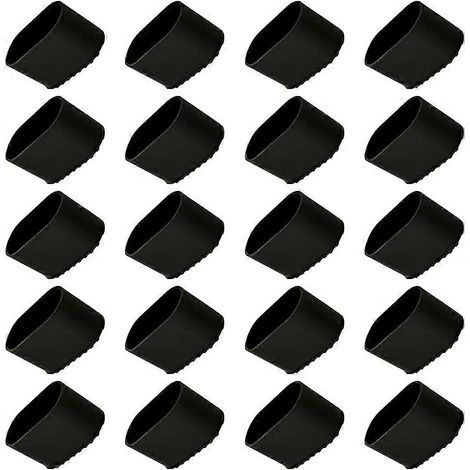 Embouts de protection pour pieds de chaise (lot de 20), protection de sol, embouts en plastique pour pieds de chaise (1/5)