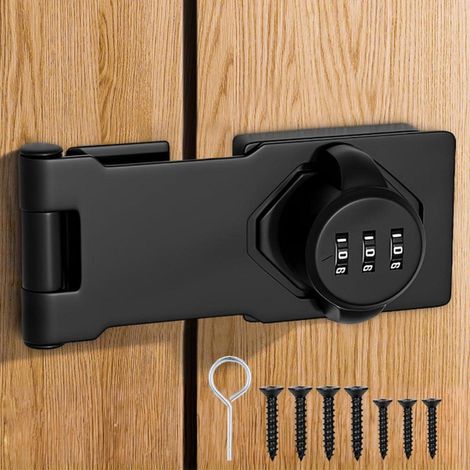Überfalle mit Zahlenschloss 4,5 Zoll, schlüssellose Sicherheit, robust und rostbeständig