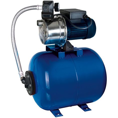 Spido – Groupe de surpression 1200W – Réservoir 50L – Débit 4,4 m³/h – Pression 5 bars – Corps inox – Économie d’énergie