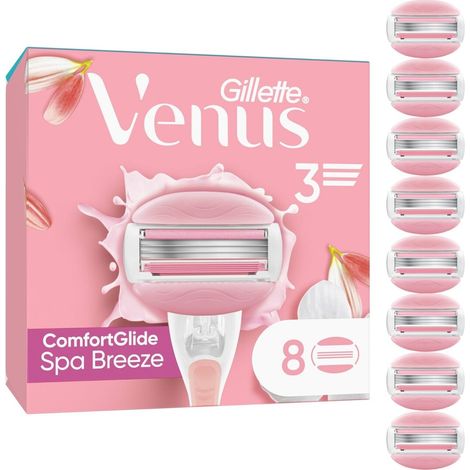 Gillette Venus Comfortglide Spa Breeze 8er