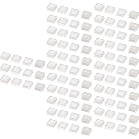 100-teiliges Set mit taktilen Schalterabdeckungen, quadratischen, transparenten ABS-Tastenkappen. (1/5)