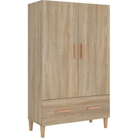 Maison Exclusive - Credenza Rovere Sonoma 70x31x115 cm in Legno Multistrato (1/5)